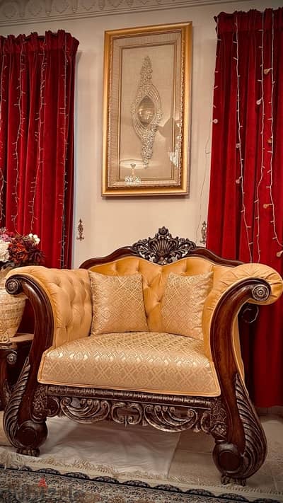 Luxurious Royal Sofa – Elegant & Timeless Design