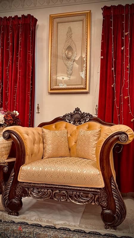 Luxurious Royal Sofa – Elegant & Timeless Design 0