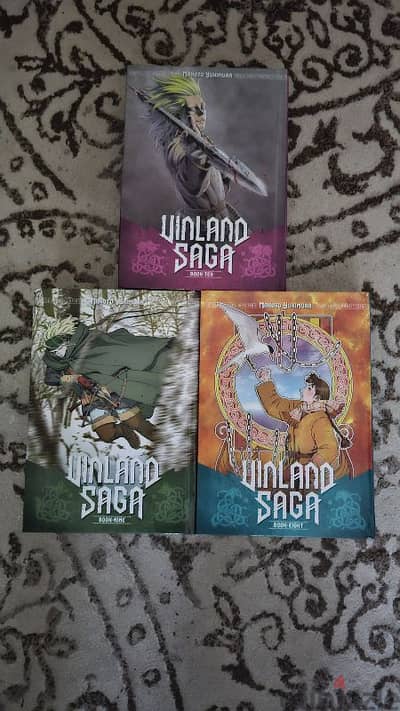 Vinland saga manga [ vol. 8,9,10 ] hard cover edition