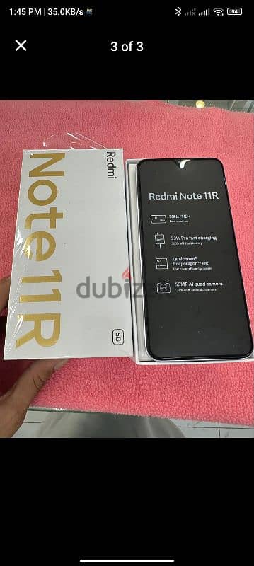 redmi note 11R brand new just opened box