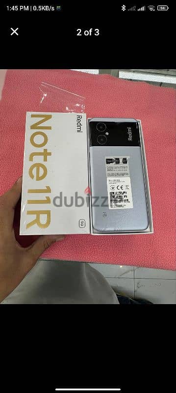 redmi note 11R brand new just opened box 1