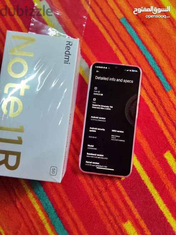 redmi note 11R brand new just opened box 3