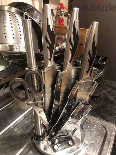 Set of knives