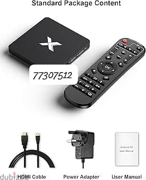 New 5G Tv Box with one year subscription