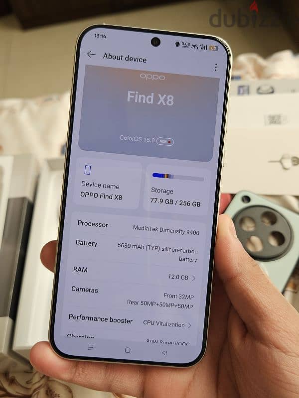 Oppo find x8 256gb 12gb for sale or exchange 2