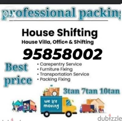 house villa office shifting best price professional mover