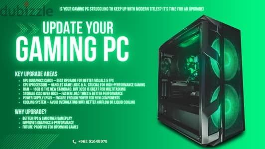 Upgrade Your Gaming PC for Smoother & Faster Gameplay