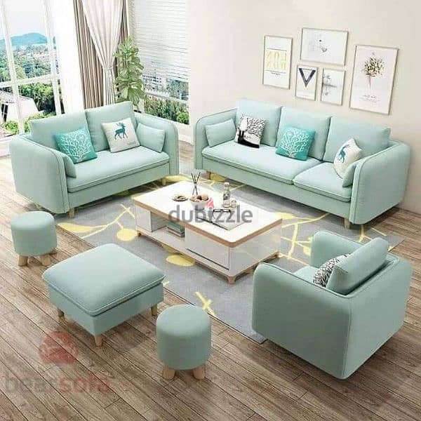 L shape sofa bad  set  brand new style Fully Comfortable 3