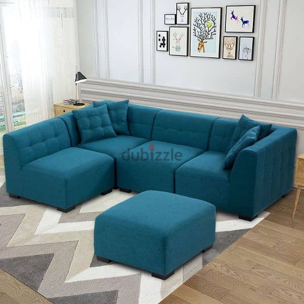 L shape sofa bad  set  brand new style Fully Comfortable 5