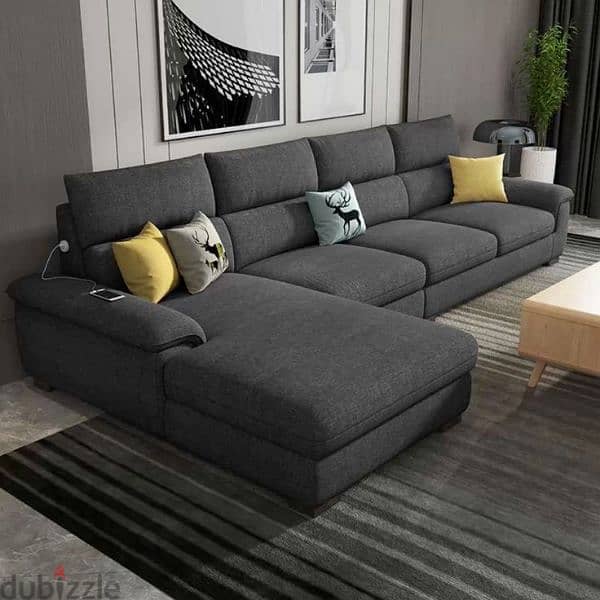 L shape sofa bad  set  brand new style Fully Comfortable 15