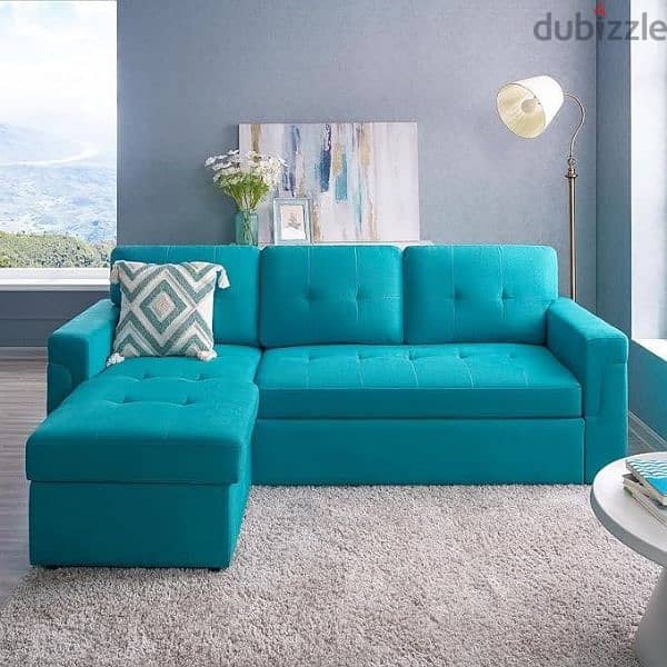 L shape sofa bad  set  brand new style Fully Comfortable 17