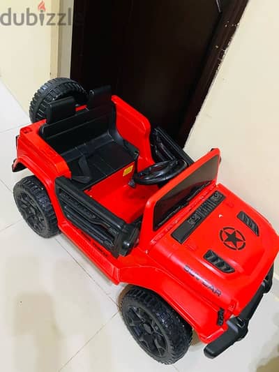 jeep 4x4 for kids and slide