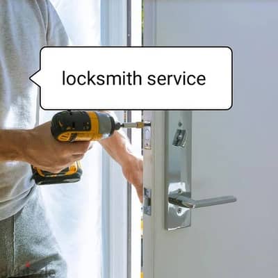 lock door any kind fix repair open house service