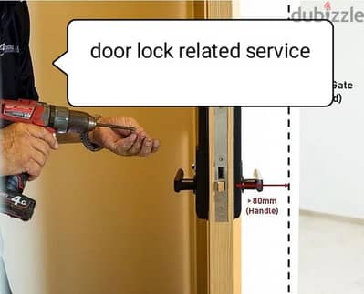 locksmith service door lock open and fix repair