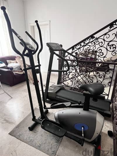 URGENT SALE TECHNO GEAR ELLIPTICAL BIKE FOR SALE