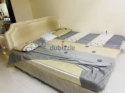 Good condition mattress and bed cot