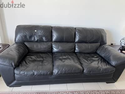 Leather Sofa set