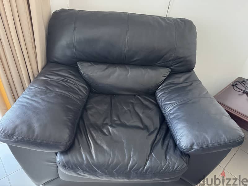 Leather Sofa set 3