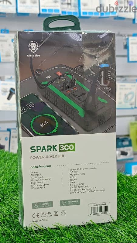 GREEN LION SPARK 300W POWER INVERTER 1