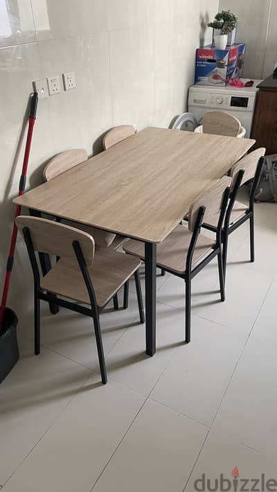 Dinner Table + 6 Chairs - Pan Home