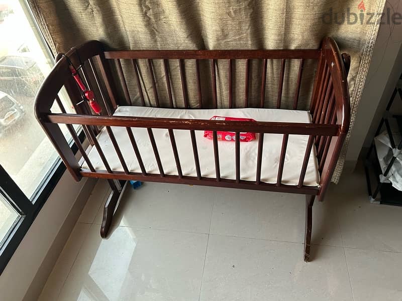 baby cot or baby crib and mattress  with cot 5