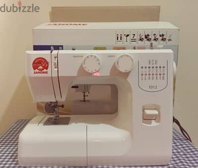 Sparingly used Janome sewing machine available for sale!