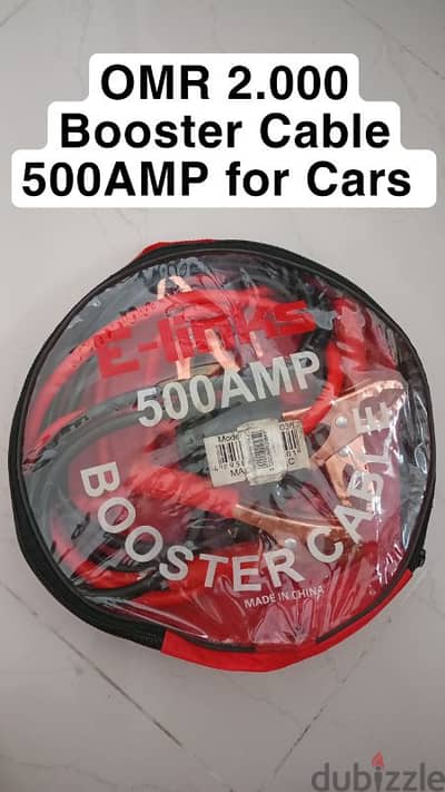 Cars Booster Cable 500AMP