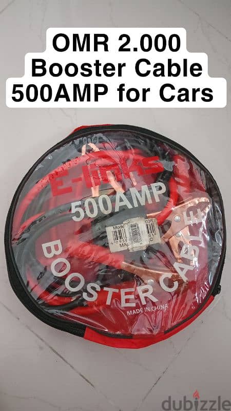 Cars Booster Cable 500AMP 0