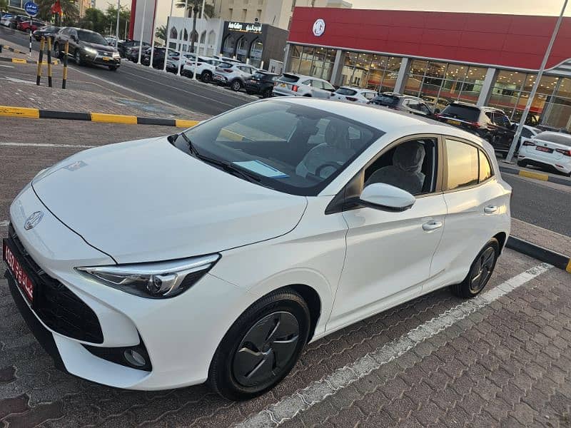 rent a car muscat  new MG3   تأجير سيارات 1