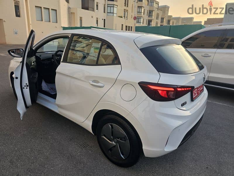 rent a car muscat  new MG3   تأجير سيارات 2