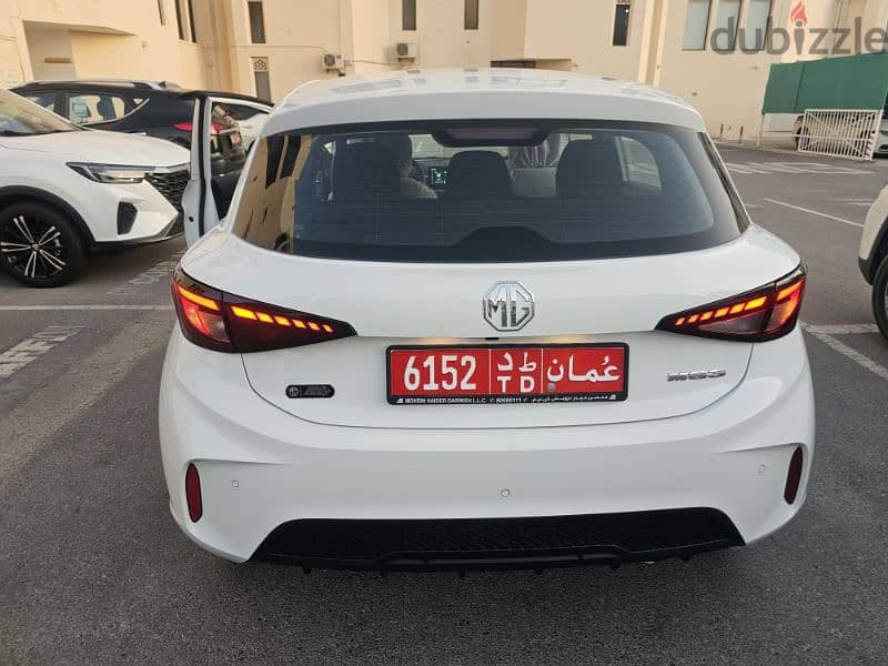 rent a car muscat  new MG3   تأجير سيارات 5