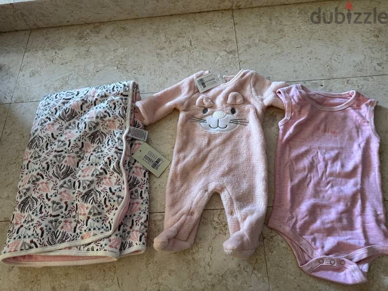 New Baby girls clothes, bottles, Socks, Shoes 5