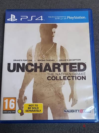 Uncharted Nathan Drake's collection (3parts)