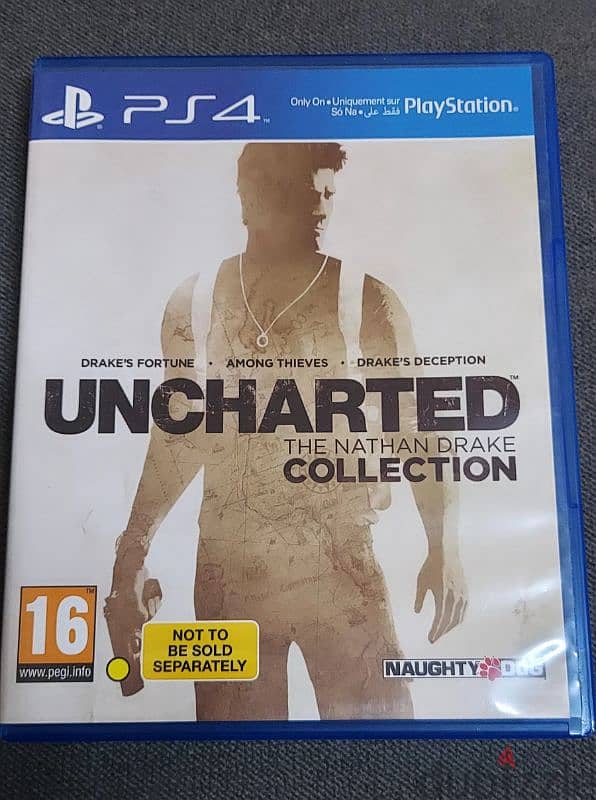 Uncharted Nathan Drake's collection (3parts) 0