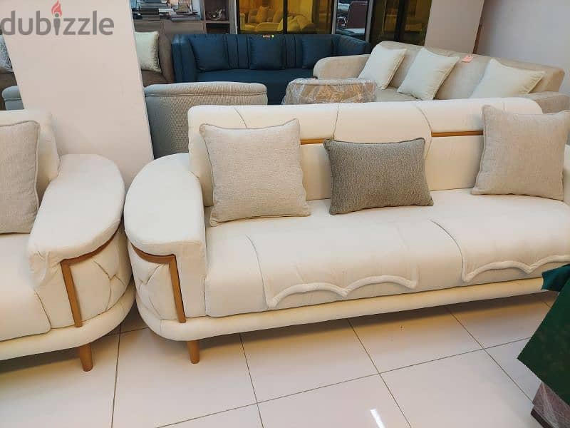 Special Offer! 8-Seater Sofa Set (3+3+1+1) – Only 240 OMR! 4