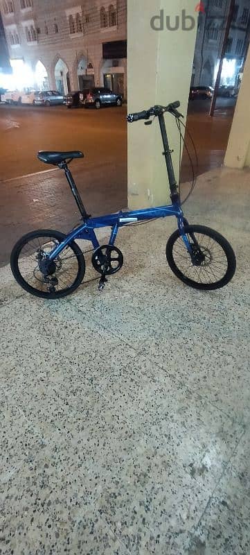 size 20.2. 125 folding bike