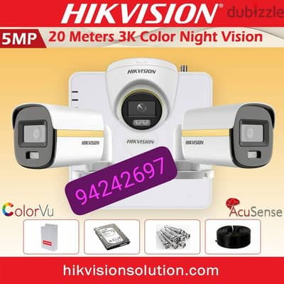 We do all type of CCTV Cameras  HD Turbo Hikvision Cameras  Bullet