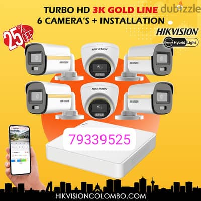 We do all type of CCTV Cameras  HD Turbo Hikvision Cameras  Bullet