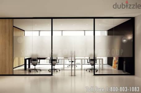 we are doing glass partition and maintenance work