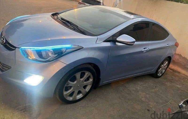 Car for rent Hyundai Elantra 2013 model 2