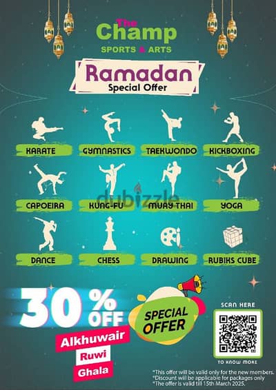 Exclusive Ramadan Deal! At Champ Sports & Arts