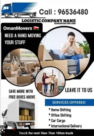 Movers and Packers House shifting office shifting good price