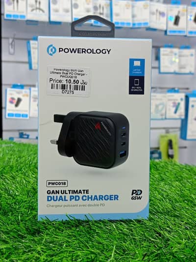 POWEROLOGY GAN ULTIMATE DUAL PD CHARGER