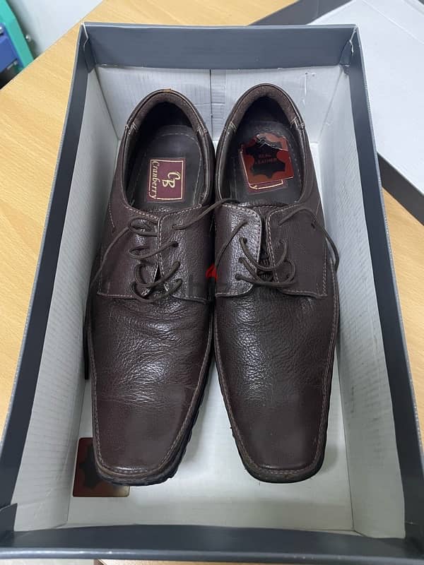 leather shoes , 40 size 0