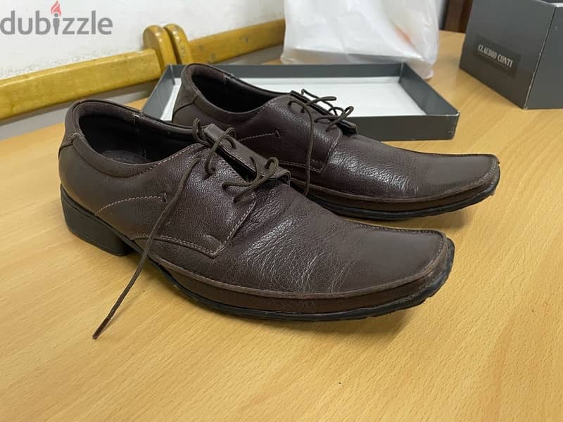 leather shoes , 40 size 2