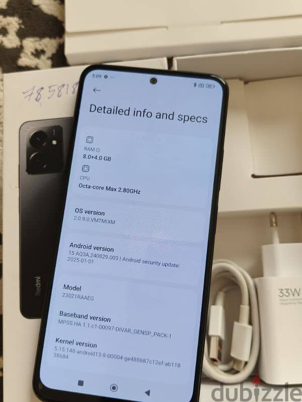 Redmi note 12 128gb 8gb for sale or exchange 7