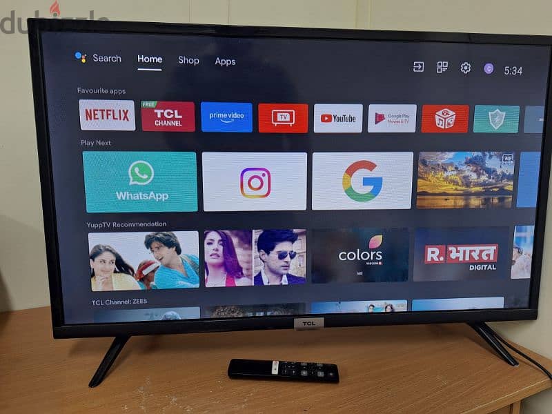 TCL 32" Android TV with 6ft dish, LNB and STB 1