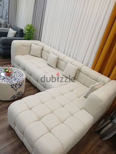 brand new model l shape sofa with bad