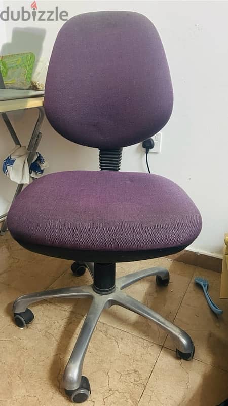 Rolling chair - very good condition - Comfortable chair 1