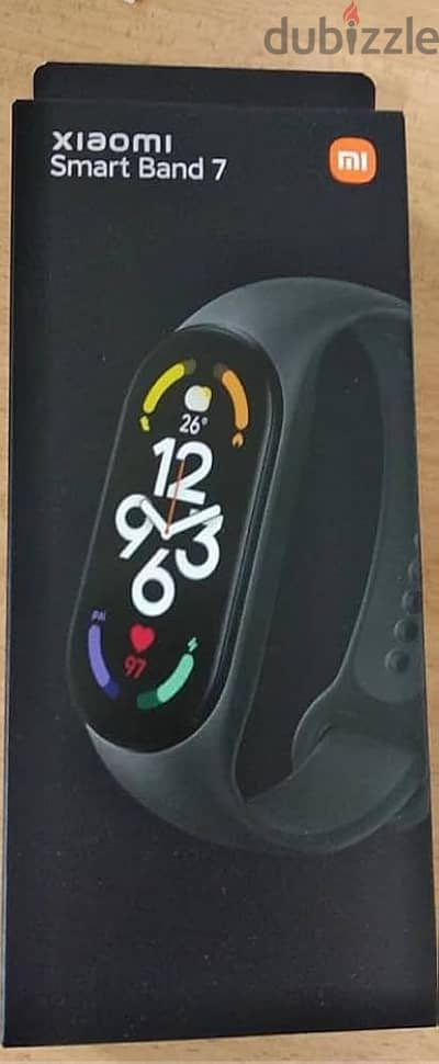 MI Band 7 with 3 months warranty and extra 2 straps